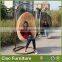 Garden swing chair rattan swing chair egg shape swing chair