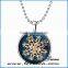 New European Fashion Luminous Christmas Jewelry Snowflake Necklace