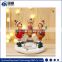 Custom bulk christmas reindeer candle holders decoration