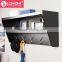 new design Entryway Wall mounted Floating Shelf home furniture eco-friendly wood wall shelf with 5 hooks