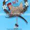 Hot Sales With Wood Chicken Easter Decorations Rattan Wreath