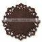 polyester shaped felt coaster