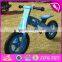 2017 New original work kids wooden balance bike made in china W16C171
