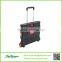 Plastic Folding Utility Cart/Lightweight Mobile Shopping Trolley