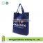 Cheap Organic Cotton Blue Tote Bag With Customed LOGO,Women Portable Cotton Shopping Bag