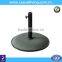 Outdoor Cement Stand Central Pole Patio Umbrella Round Concrete Base