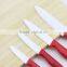 Red Handle Knives Set Ceramic Knives