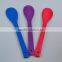 2016 eco friendly bamboo color solid spoon