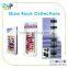 Modern Portable plastic Corner Shoe Rack , plastic cubby shoe rack---showcase
