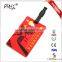 Bulk Luggage Tags Airport PVC Luggage Tag Hot Selling Travel Tags