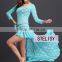 Oriental long sleeve lace belly dancing dress