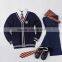 High school uniform designs contain blazer, skirt, sweater, tie and pant