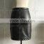 2016 new model skirt winter wholesale pu leather latest shirt designs for women
