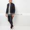 cotton blend black washed rip skinny jeans