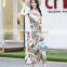 China whosale cheap flower girl chiffon Dress Boho Maxi long Beach Dress