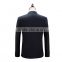 custom black formal 2 piece latest design slim fit men classic business coat pant suit
