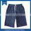 Printed men stripe swim stripe trunks wholesale