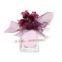 ball glass perfume bottle with flower cap