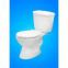Two Pieces Siphonic Toilets Seats Closetool Squatting WC Pan