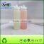 Smart Color changable glass bottle with silicone jacket , Borosilicate glass drinking bottle , glass camping bottles
