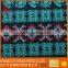 custom colorful flower 100% polyester microfiber peach skin fabric for home textile