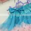2016 new blue skirts children tutus kids birthday gift wedding skirts