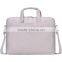unisex 15 inch peach waterproof laptop hand bag shoulder bag / ym durable breathable laptop bag/top quality zippper laptop bag