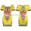 onen Women Traditional African Print Fitted Dashiki Bodycon Dress