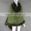 Newest winter high quality cape fur coat poncho for women all around raccoon fur