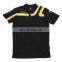 High quality short sleeve black polo shirt for men