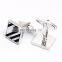 High Quality Cuff Links Gifts Shirt Silver Cufflinks