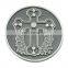 religion custom made metal coin/ logo engraved metal coin