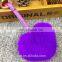 Valentine's Day Present Heart Shape Rabbit Fur Pompom Fashion Keychain
