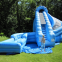 Inflatable slip and slide inflatable water slide axs-07