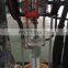 Two component polysulphide glass sealant extruder for double glazing glass