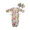 Winter baby sleeping bags sleeping sack baby newborn sleeping gowns with headband