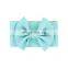 Boutique Soild Cute Baby Girl Bows For Newborn High Quality Soft Infant Accessaries