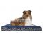 Luxury Orthopedic Dog Bed Rectangular Mat High-End Mattress with Waterproof Liner and Removable Cover