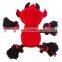 2018 new design of wholesale Halloween cotton rope pet plush dog toys