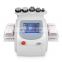 ce approved 6 in 1 body treatment ultrasonic cavitation equipment ultrasonic slimming machine