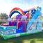 China Inflatable Rainbow Slide Jumping Castle Bouncer For Kids