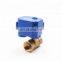 mini cwx15n 2 way brass   3.6v 12v stainless steel brass BSP NPT motorized flow control valve