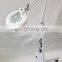 LED facial steamer with magnifying lamp Adjustable Stand for Nail Beauty Salon Magnifying Lamp