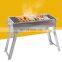 China Professional folding portable barbecue bbq charcoal stainless steel grill outdoor designs