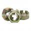 DIN935 M24 Carbon Steel Roasting Galvanized High Quality Hexagon Slotted Nuts Hex slotted nuts