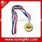 Professional manufacturer make metal custom medal / olympic metal medal with ribbon