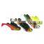 70mm Jig head soft plastic bass fishing lure silicone lure vibration
