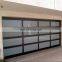 aluminum golf  car garage door car parking clear glass sectional door