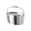 promotional champagne metal vintage style luxury customized color stainless steel double wall ice bucket