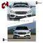 CH New Upgrade Luxury Front Lip R Line Body Kit Outlook Body Kit Wheel Brow For Mercedes-Benz C Class W205 2015+ to C63